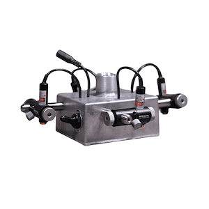 Heat press guide lasers