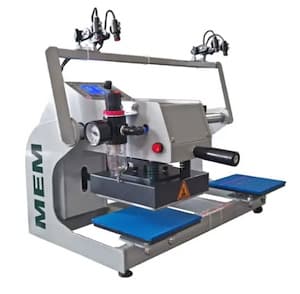 6" x 6" Pneumatic Double Station Heat Press Machine